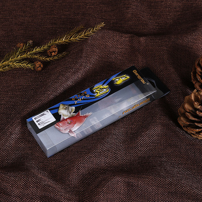 魚餌魚鉤漁具透明pvc塑料盒 uv印刷pet折疊包裝盒 pp產品外包裝盒