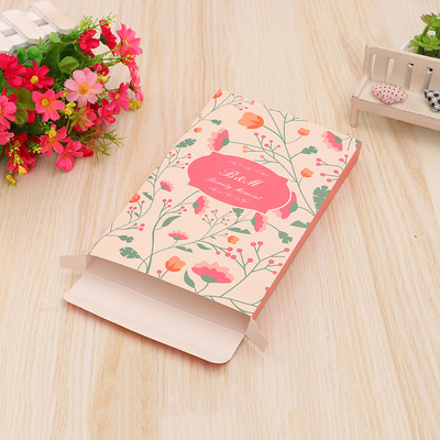 工廠印刷制作絲襪連體褲白卡紙盒開窗式內褲手套包裝盒長方形空盒