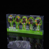 透明pvc长方形棒棒糖塑料盒印刷pet软糖果汁饮品包装盒pp折盒制作