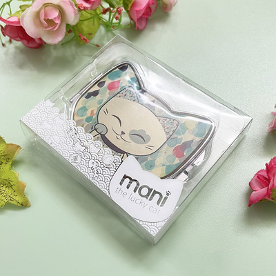 半透明pvc化妆镜塑料盒吸塑内衬uv印刷pet帽子服饰包装盒pp磨砂盒